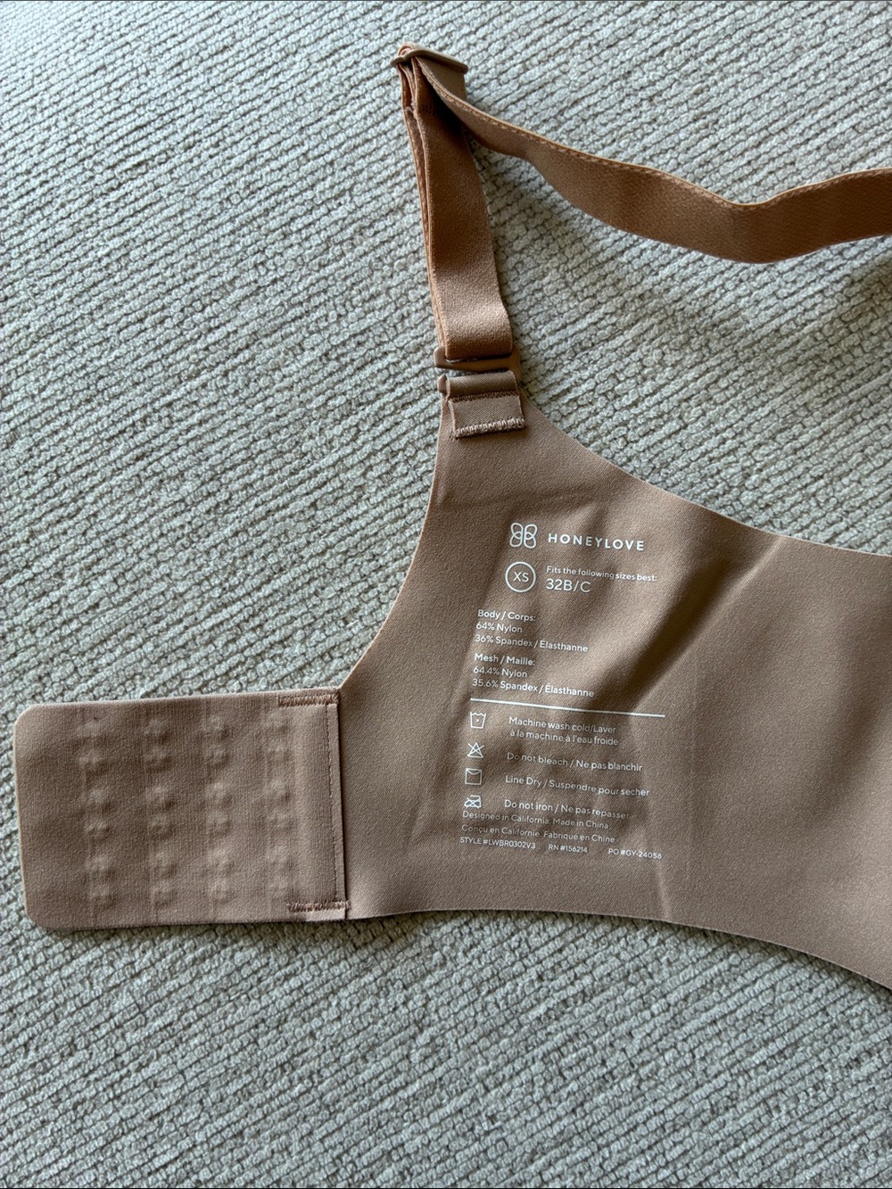 Honeylove CrossOver Bra 32 B/C EUC - Picture 6 of 8